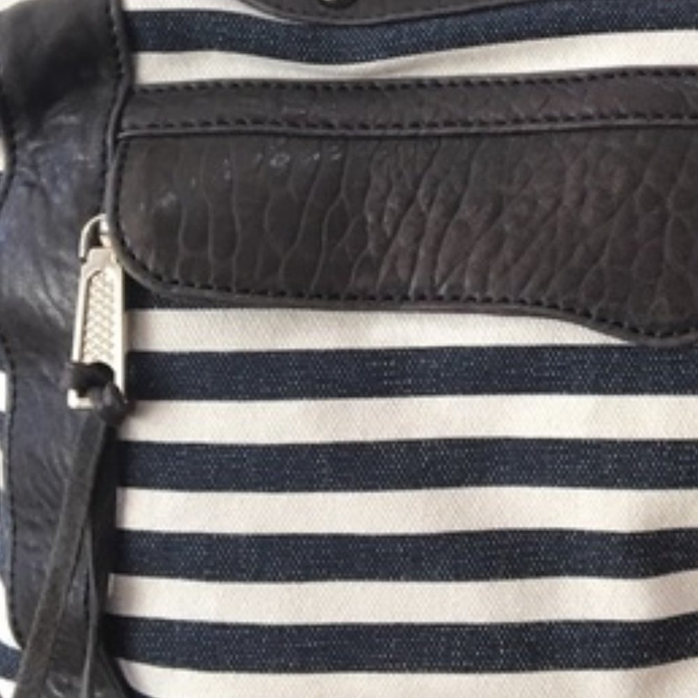 REBECCA MINKOFF Mini MAB Canvas Satchel Handbag - Picture 6 of 15